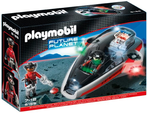 PLAYMOBIL - Space Darksters Planeador, Juguete Educativo, 30 x 7,5 x 20 cm, (626712)