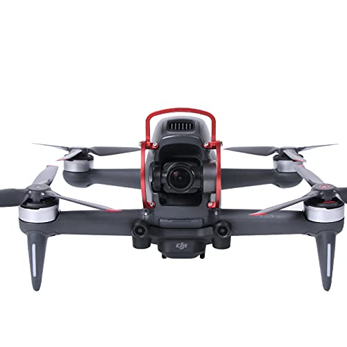 Prodrocam - Barra protectora para drones y cámara de dron DJI FPV anticolisiones en el vuelo, accesorio para drones (rojo)