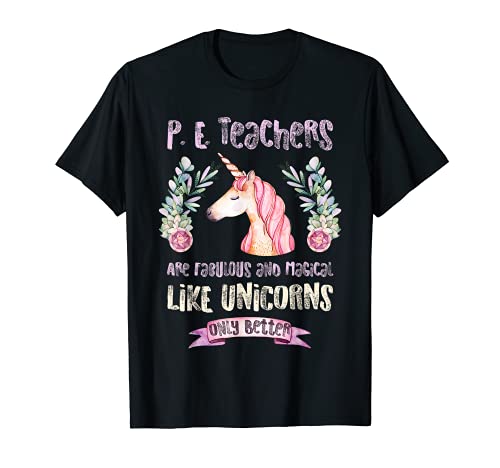 Profesor de Educación Física - Fabuloso Unicornio Mágico Camiseta