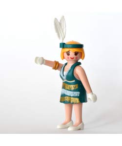 Promohobby Figura de Playmobil Serie 14 de Chica Charleston