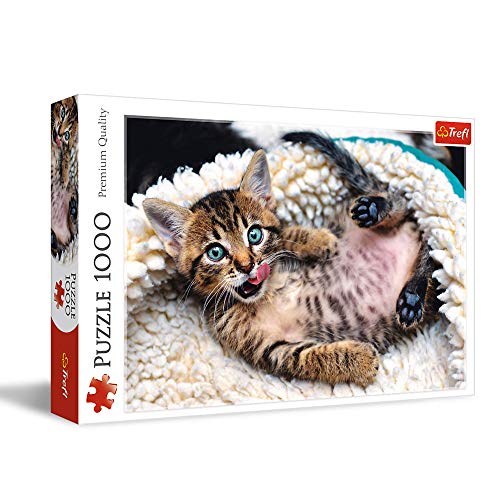 Puzzle 1000 Wesoly kotek