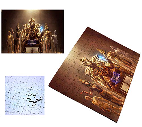 PUZZLE 96 PIEZAS FARAON EGIPTO GIZA PIRAMIDES rompecabezas educativo puzle