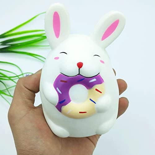 PYLTT Conejo Squishies, Conejito Squishy, Mochi Animales Juguetes, Mini Mochi Squishies, Kawaii Squishy, Lindo Animal perfumado Squishys, Alivio del estrés Juguetes para niños