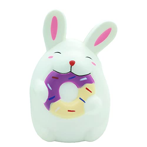 PYLTT Conejo Squishies, Conejito Squishy, Mochi Animales Juguetes, Mini Mochi Squishies, Kawaii Squishy, Lindo Animal perfumado Squishys, Alivio del estrés Juguetes para niños