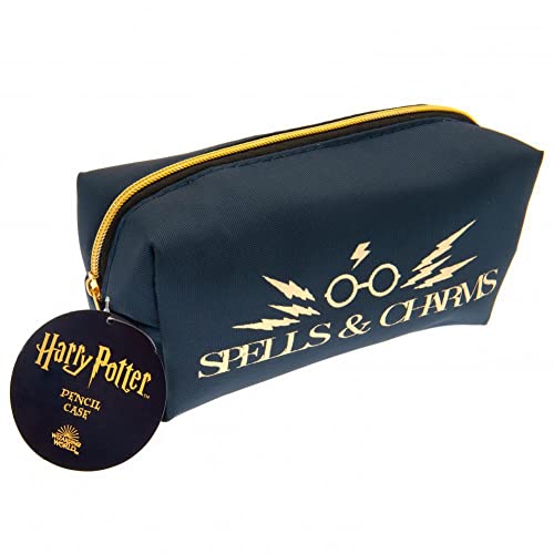 Pyramid International Estuche Grande de Harry Potter, con Cremallera, con hechizos y Abalorios, Multicolor, 21cm x 10cm x 10cm, Unisex Adulto