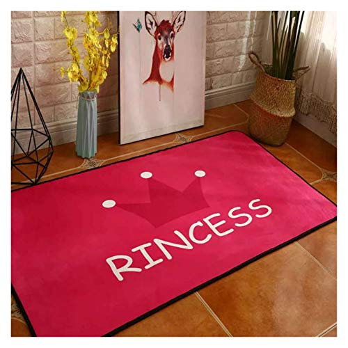 qazwsx Alfombra De Princesa con Corazón De Gir De Dibujos Animados Nórdicos, Alfombras Rosadas Bonitas para Sala De Estar, Alfombra De Dormitorio, (Color : 9, Size : 60cm 90cm)