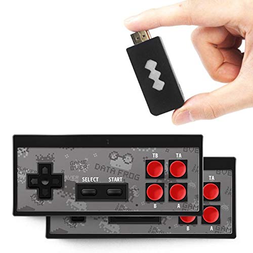 QUMOX Consola de Videojuegos HD HDMI inalámbrico de 568 Juegos Retro Incorporado