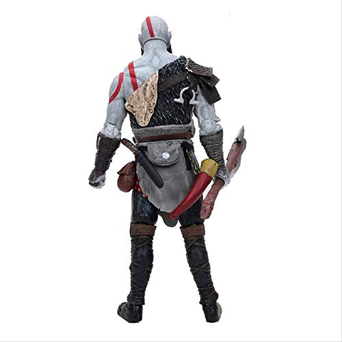 QWYU 7 pulgadas God of War 4 Kratos Pvc Figura de acción coleccionable modelo juguete regalo niños