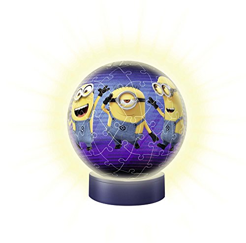 Ravensburger- Despicable Me/Minions Puzzle Ball 3D Lámpara, GRU (11821)