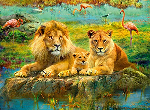 Ravensburger Puzzle 16584 - Puzzle de 500 Piezas para Adultos y niños a Partir de 10 años, diseño de león