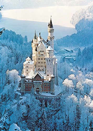 Ravensburger - Puzzle de 1500 Piezas Neuschwanstein en Invierno (16219)