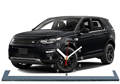 Reloj de coche Land Rover Discovery Sport en miniatura con base 01