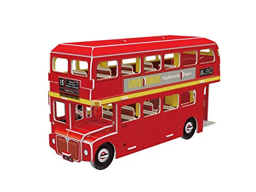 Revell- Bus de Londres 3D Puzzle, Multicolor (00113)