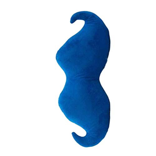 Ruankenshop Peluche Creatividad Cojines Relleno Apaciguar Cojin Dibujos Animados Tela Peluche Peluche Papa Noel Regalos para La Casa Blue,70cm/27.56inch