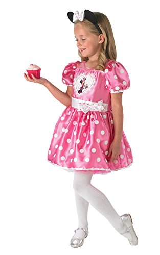 Rubie's 3888830 - Disfraz infantil de Minnie de Cupcake, talla L, color rosa