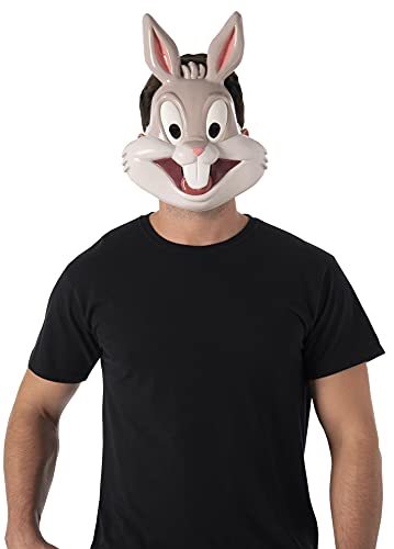 Rubie's Costume Space Jam 2: A New Legacy Bugs Bunny - Máscara de plástico, talla única