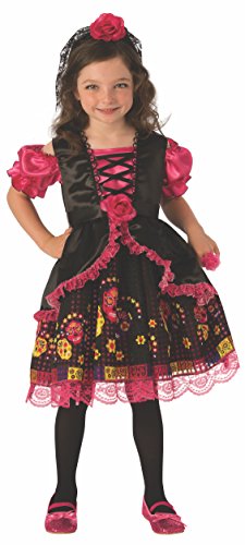 Rubies- Day of The Dead Girl Other Disfraces, Multicolor, S (Rubie'S 641131-S)