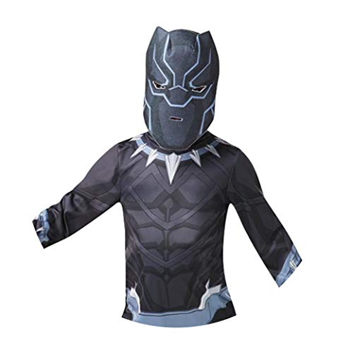 Rubies - Disfraz de «Black Panther», talla S, para niño, I-640907S