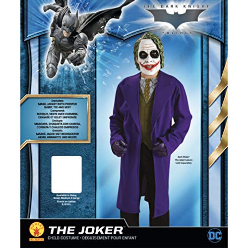 Rubie`s - Disfraz infantil de The Joker (883105-M)