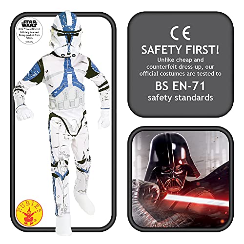 Rubies Star - Disfraz de Star Wars Trooper para niño, talla M (882010_M)