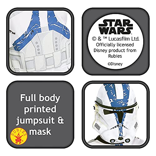 Rubies Star - Disfraz de Star Wars Trooper para niño, talla M (882010_M)