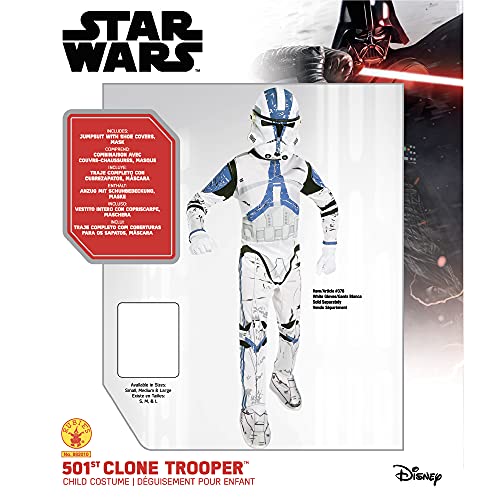 Rubies Star - Disfraz de Star Wars Trooper para niño, talla M (882010_M)