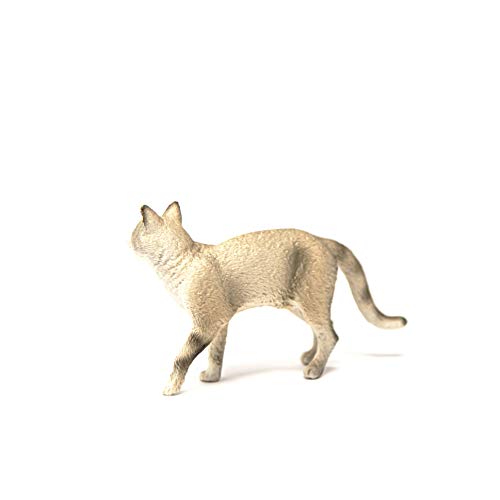 Schleich - Figura de Gato Europeo Siamois Farm World, 13932, Multicolor