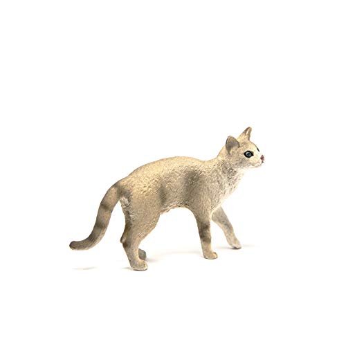 Schleich - Figura de Gato Europeo Siamois Farm World, 13932, Multicolor