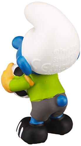 Schleich- Smurfs Pitufo Futbolista, Portero (20808)