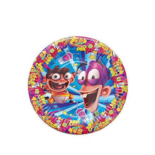 Set de platos de postre Fanboy y Chum Chum