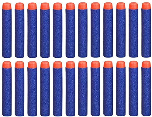 SHS-Yard 100 dardos para accesorios Nerf, 7,2 cm, para pistola de juguete N-Strike, Elite y X- Shot Blasters, color azul y naranja