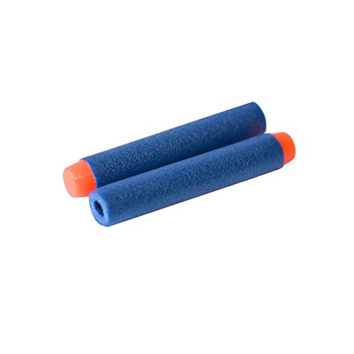 SHS-Yard 100 dardos para accesorios Nerf, 7,2 cm, para pistola de juguete N-Strike, Elite y X- Shot Blasters, color azul y naranja