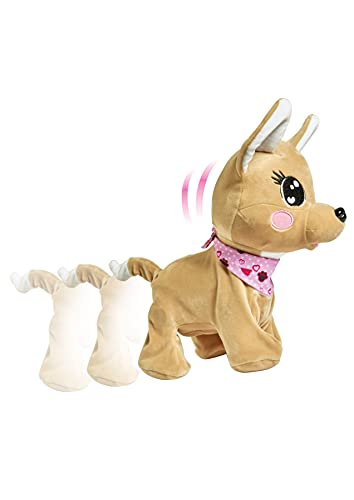 Simba - Chi Chi Love Baby Boo- Perrito Interactivo, Responde a 12 Órdenes, Con Sonidos y Efectos Sonoros, Para Niños a partir de 3 Años