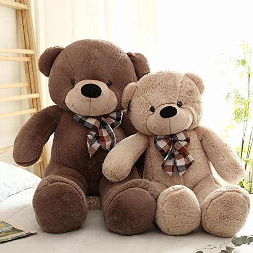 SKAJOWID Peluche Oso Grande, Muy Suave Eres Muy Adecuado para Abrazarte, Muy Buena Decoración De Muebles, Proporcionarlo A Los Niños, Novias O Amigos Es Una Buena Opción,A,120cm