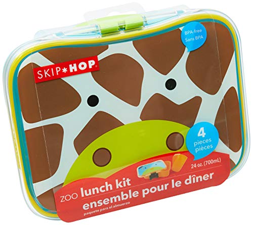 Skip Hop 252480 - Estuche para el almuerzo, el modelo de"jirafa del zoológico"