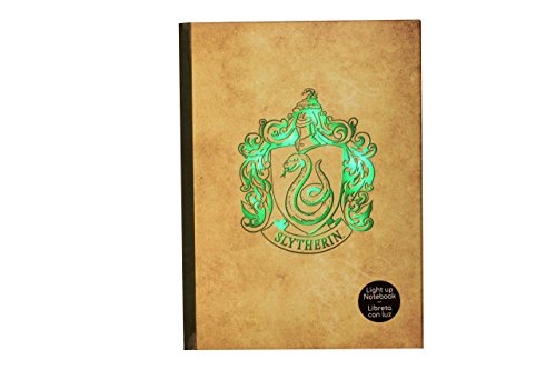 Slytherin Libreta Con Luz Harry Potter