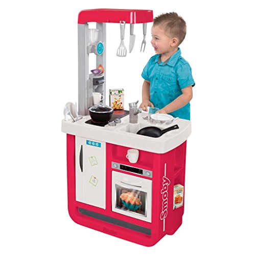 Smoby-310813 Cocina Bon Appetit, Color Rosa (310813)