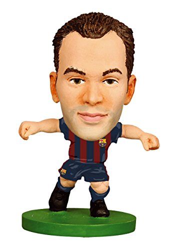 SoccerStarz – soc101 – Barcelona Andrés Iniesta – Kit de casa (2018 versión)/Cifras