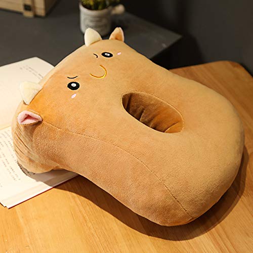 Sofá Animal de Dibujos Animados Almohada Cervical sofá cojín Lindo Dinosaurio hámster Husky ratón de Peluche de Juguete de Peluche Encantador Regalo de cumpleaños para niños