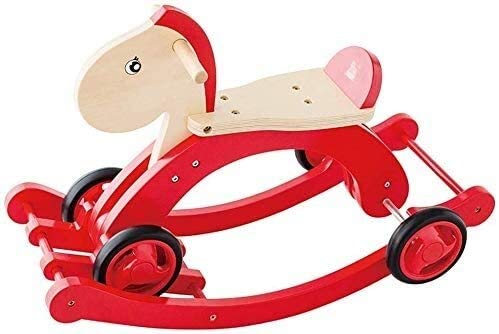 Sofá de los niños Doble finalidad de los niños de Troya de la sacudida del bebé del caballo del juguete del niño del pedal del coche de la sacudida bebé de un año del regalo de cumpleaños Lostgaming