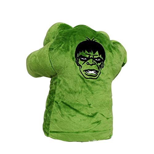 SSRS Niños de Dibujos Animados Spiderman Batman Guantes de Peluche Hulk Smash Guantes de Boxeo Super Man Spider Hero Juguete Niño Cumpleaños Navidad Divertido (Color : A)