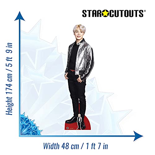 STAR CUTOUTS CS751 Lifesize - Chaqueta de cartón para niños, diseño de Ji-min (Jimin)