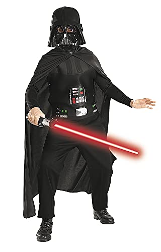 Star Wars - Disfraz de Darth Vader para niño, caja con disfraz, máscara y espada, 3-4 años (Rubie`s 41020-S)