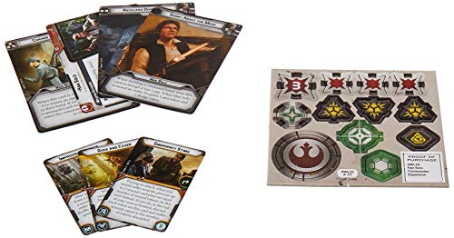 Star Wars FFGSWL20 Legion Han Solo Commander Expansión, Multicolor