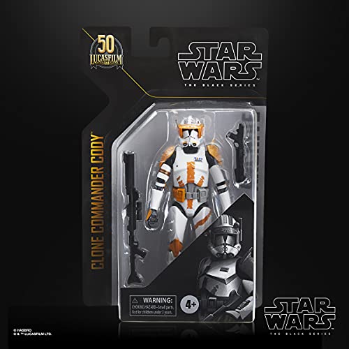 Star Wars The Black Series Archive Clone Commander Cody Toy Figura de acción Coleccionable a Escala de 15 cm, Juguetes para niños a Partir de 4 años, Multicolor (Hasbro F1309)