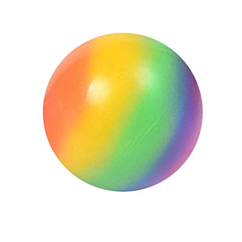 Stress Rainbow Ball, Anti-Stress Relief Ball, Fidget Toy para Adultos y Adolescentes, Alivie la ansiedad, Squishy Stress Relief Toy para niños, Colorful Squeeze Ball Juguete de descompresión