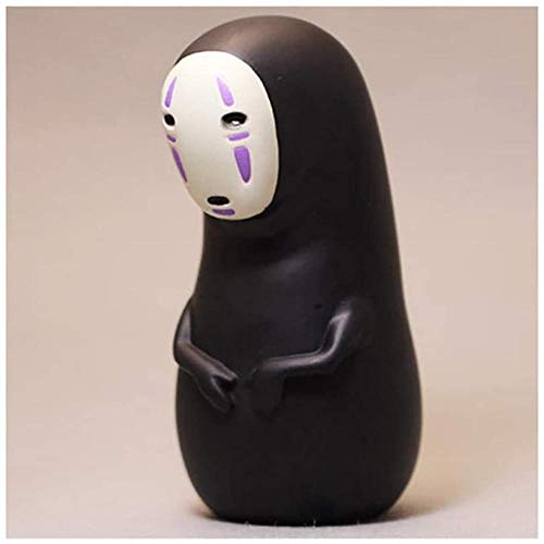 Studio Ghibli Spirited Away No Face ManVinyl Figura de acción Miyazaki Hayao AnimeKaonashi Model12cm Decoración Anime Regalos Juguetes Modelos Kits