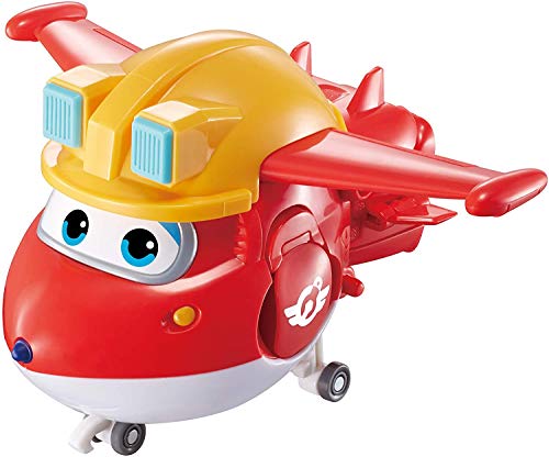 Super Wings EU730011 Transform-a-Bots Build-It Jett - Juego de construcción de Transform-a-Bots