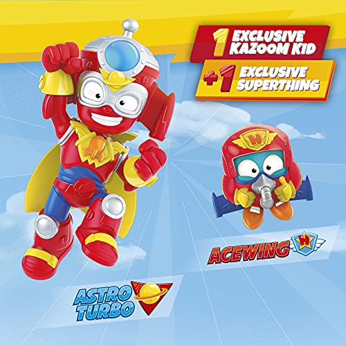 SUPERTHINGS Training Tower – Torre de Entrenamiento con Luces y Sonido, 1 y 1 Kazoom Kid Exclusivo. 3 Zonas de Entrenamiento + Kazoom Kids – Blíster 10