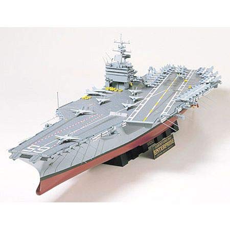 Tamiya 300078007 - Maqueta del portaaviones US CVN-65 Enterprise (escala: 1:350)